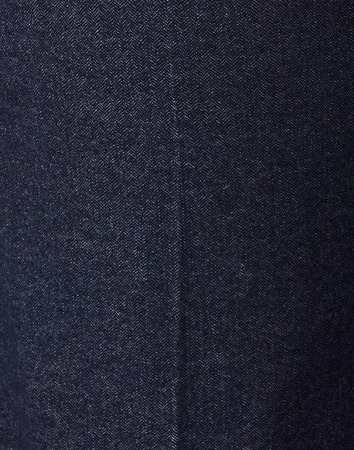 Navy Blue Classic Wide-Leg Trousers for Timeless Everyday Wear