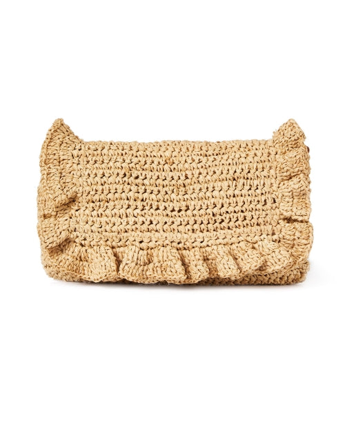 Stylish Beige Raffia Riwana Bag for Everyday Elegance