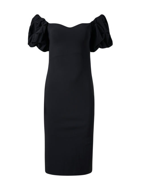 Elegant Gavril Black Off-the-Shoulder Evening Dress for Women