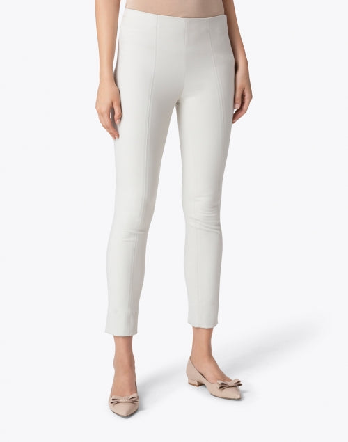 Vince Stone-Colored Bi-Stretch Pull-On Dress Pants for Everyday Wear