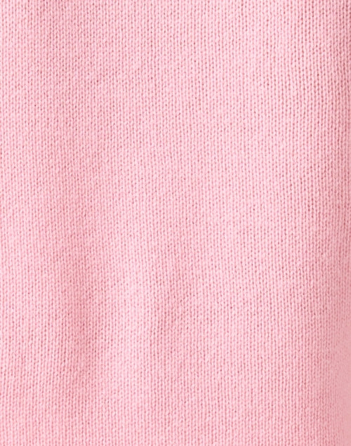 Gorgeous Pink Cashmere Short Sleeve Sweater - A Timeless Knitwear Piece