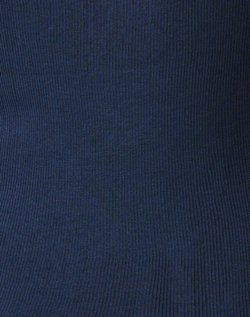 Stylish Navy Knit Cap-Sleeve Top for Versatile Dressing