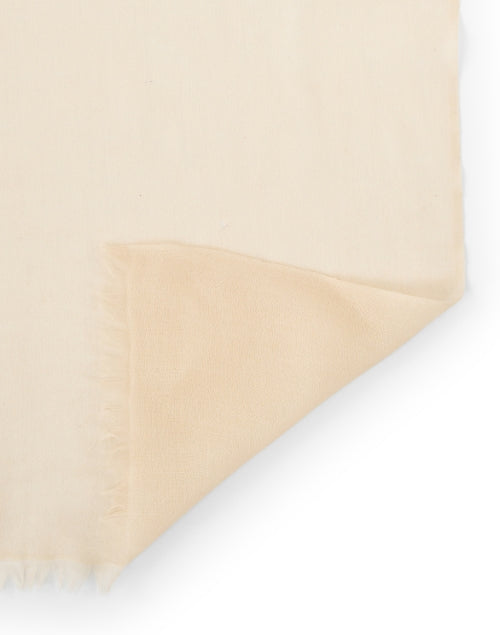 Exquisite Legere Beige 100% Cashmere Scarf for Timeless Style