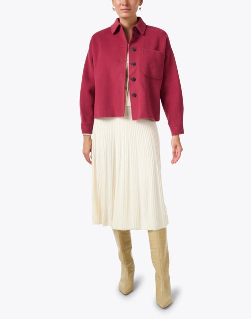 Stylish Emiro Pink Wool Jacket by Weekend Max Mara