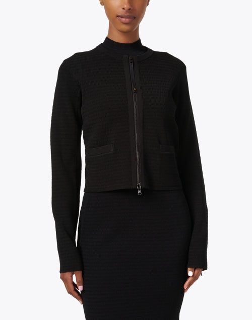 Stylish Black Knit Men's/Women's Jacket for All Occasions