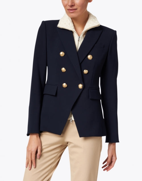 Upstate Essential Ivory Soft Merino Wool Cable Knit Dickey for Cold Weather