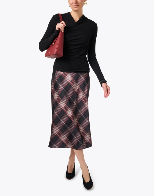 Stylish Multrees Red Leather Casual Hobo Shoulder and Crossbody Bag