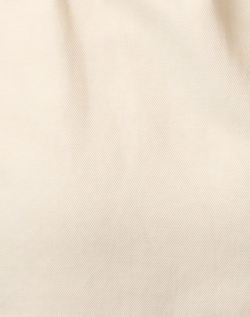 Elegant Beige Linen Blend Belted Longline Tunic Top