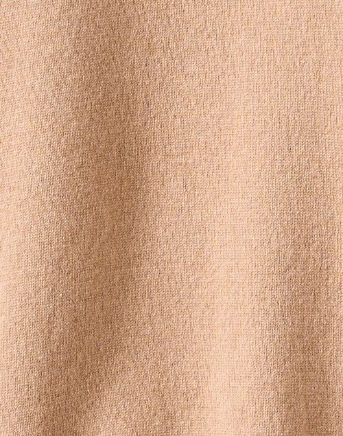 Stylish Brown Wool, Silk, and Cashmere Blend Knit Sweater for Daily Wear