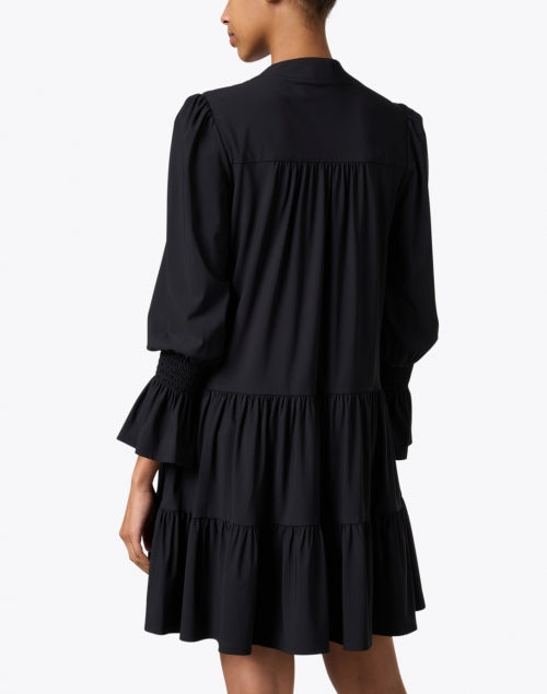 Jude Connally's Chic Tammi Tiered Little Black Dress for Women