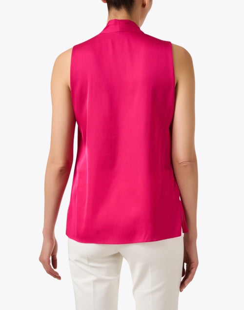 Mila Women's Pink Silk Georgette Fashionable Blouse for Versatile Styling