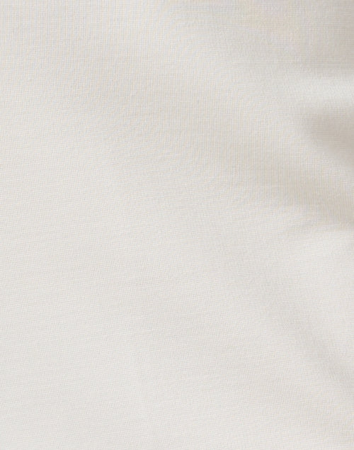 Stretchy Annie Cream Pull - On Straight - Leg Pants