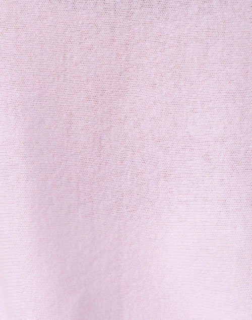 Soft Lavender Cashmere Poncho - Ruana Style Shawl