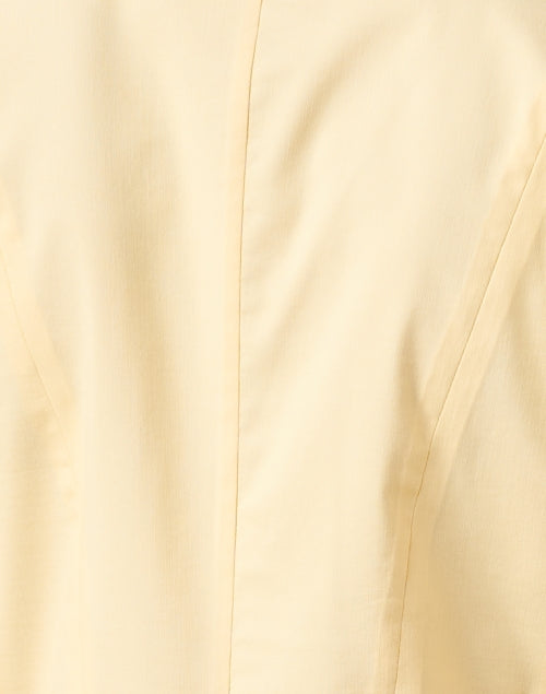 Finley Mini Yellow Shirt Dress with Pleated Skirt