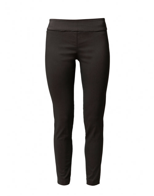 Stretchable Petrol Green Control Pull - on Pants for Trendy Women