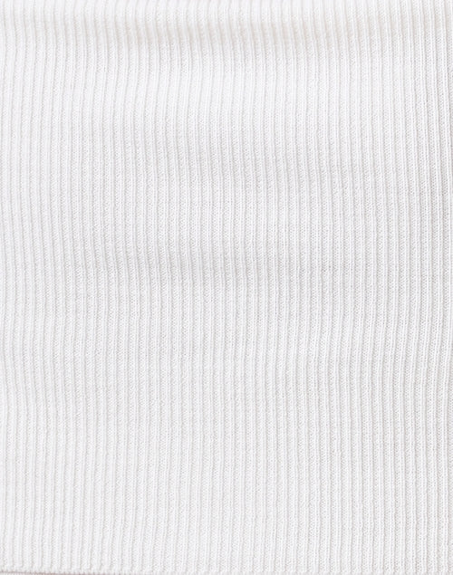 Max Mara Leisure Tiglio Off - The - Shoulder Lightweight White Wool Sweater for Women