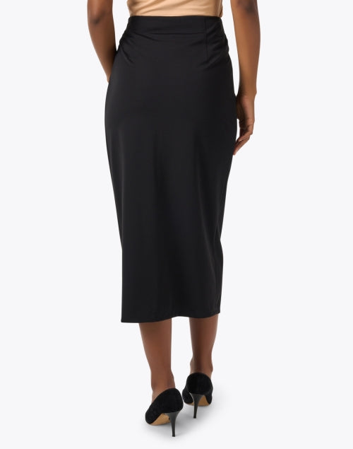 Stylish Hans Black Midi Skirt for a Fashion - Forward Look
