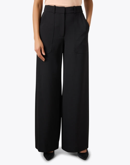 Cole Black Ultra - Flattering Wide - Leg Slim - Hip Fit Pants