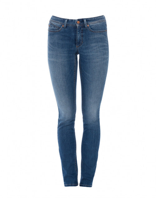 Authentic Blue Stretchable Denim Jeans by Parla - A Fashionable Wardrobe Must - Have