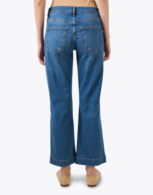 Blue Denim Baby Bootcut Jeans for a Stylish Look