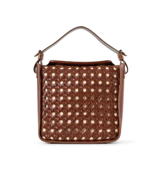 Stylish Woven Leather Crossbody Bag by Rafe - Megan Brown Edition