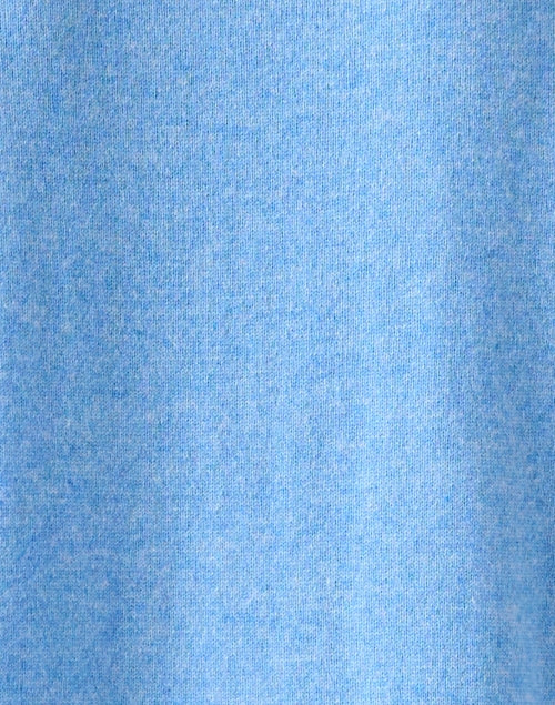 Stylish Blue 100% Cashmere Sweater for Transitional Seasons