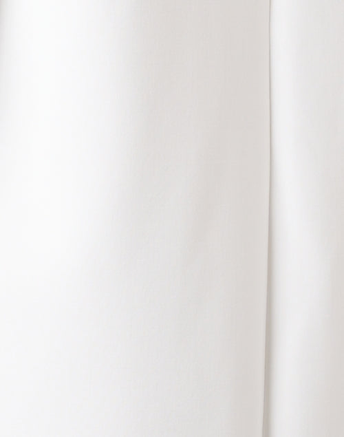 Peserico Women's Ivory Modern Shift Dress with Sparkle Trim