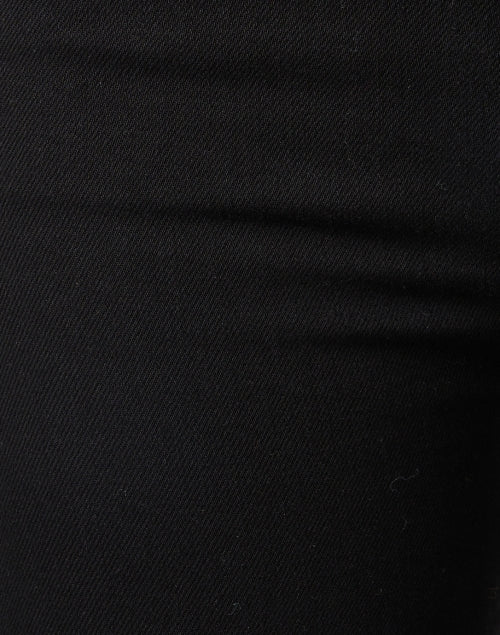 Mother's Best - selling Weekend Black Stretch Denim Flare Jeans for All - year - round Wear