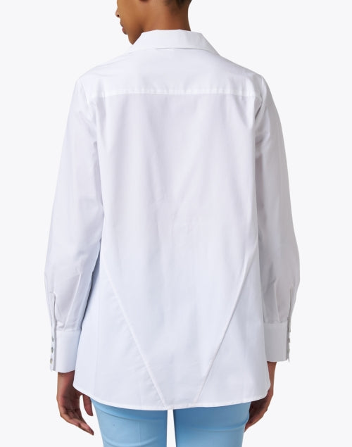 Stylish Betty White Relaxed Cotton Poplin Shirt for Women