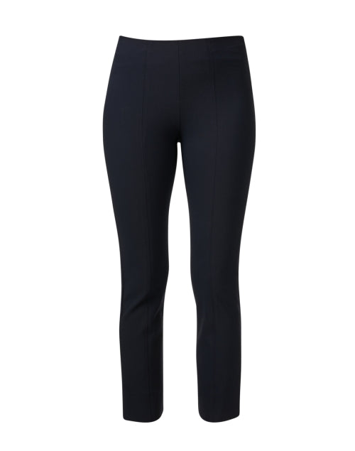 Vince Navy Bi - Stretch Pull - On Ponte Fabric Pants for Everyday Styling