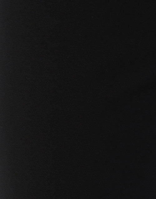 Marc Cain Black Ponte Knit Elastic Waist Pull-On Straight-Leg Pants