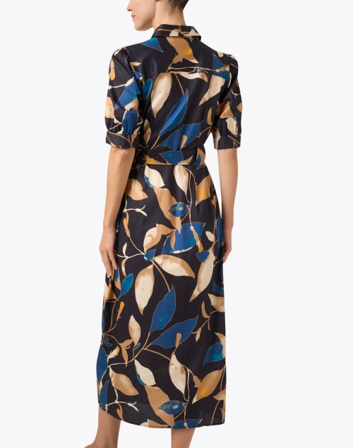 Stylish Harper Multi-Print Cotton Shirt Dress for a Flattering Look