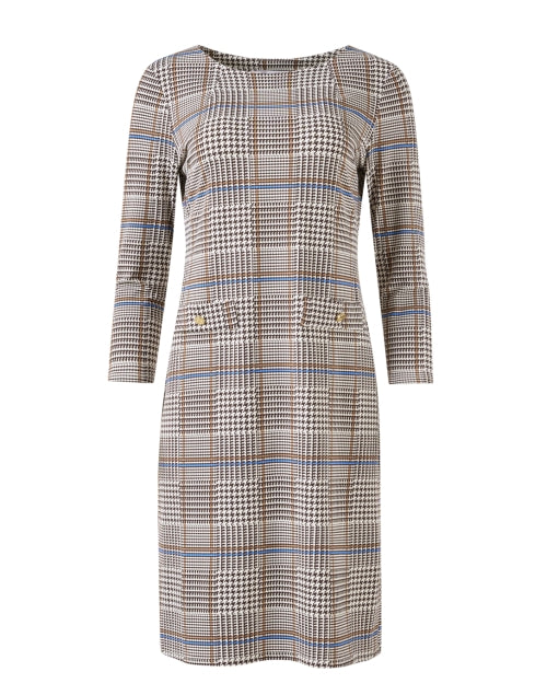 Stylish Jude Connally Sabine Plaid Print Women's Mini Dress