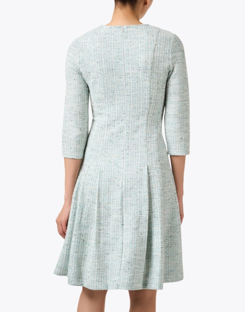 Chloe Kristyn Light Blue Tweed Women's Dress for Various Events