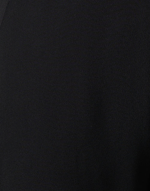 Hilary Black Satin Matte Tapered Leg Pants for All-Day Comfort
