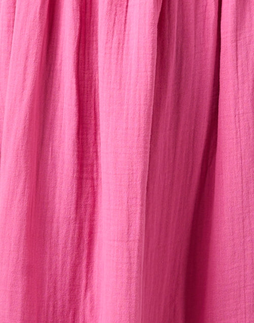 Stylish Lennox 100% Cotton Pink Maxi Dress for Comfortable Wear
