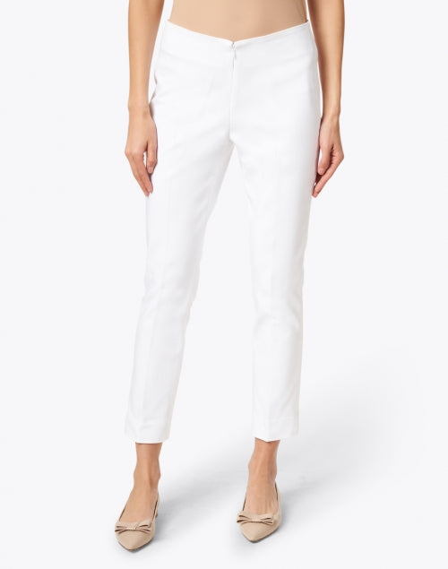 Jerry White Premium Stretchable Cotton Slim-Leg Cropped Pant