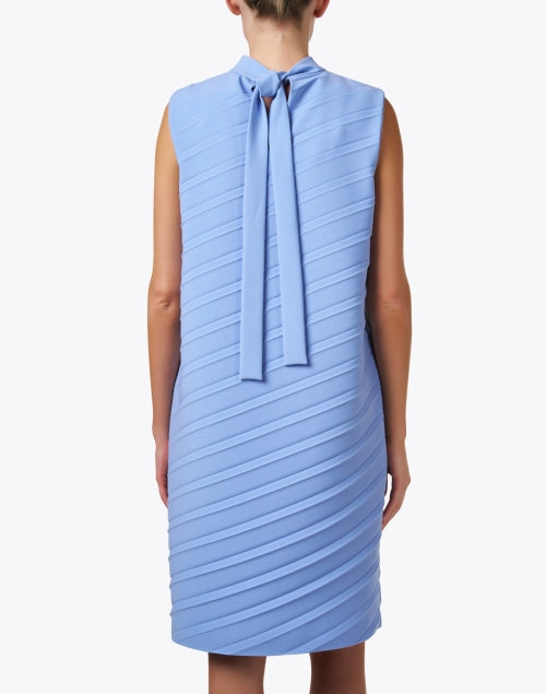 Stylish Periwinkle Blue Women's Shift Dress by Lafayette 148 New York