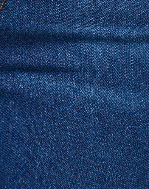 Veronica Beard Carson Blue Ankle-Length Flare Leg Stretch Denim Jeans