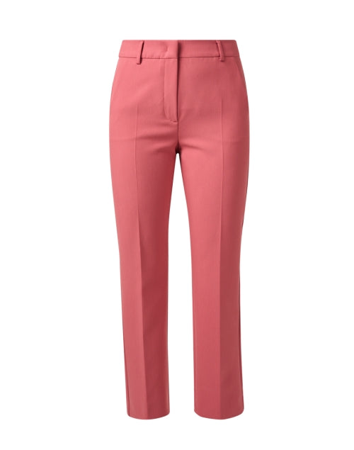 Weekend Max Mara Freda Brand New Pink Women's Straight Leg Ankle Stretch Pants