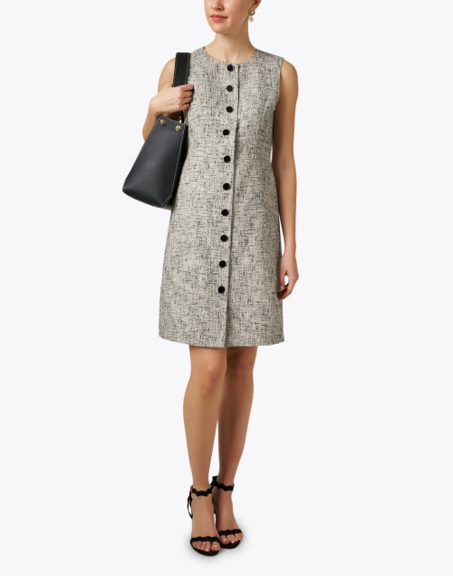 Elegant Grey Women's Sheath Dress for Classic Style