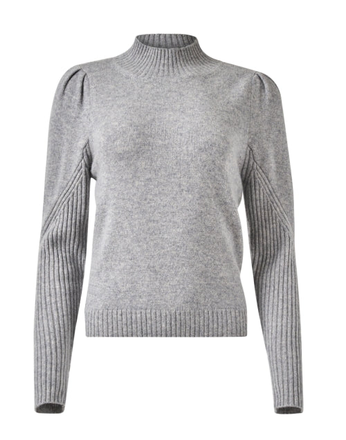 Stylish Grey Cashmere Women's Sweater for Versatile Fashion