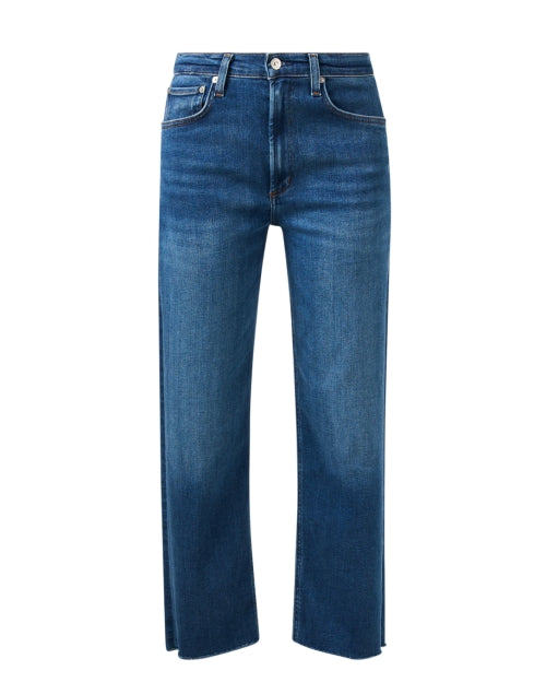 Citizens of Humanity Palma Blue Denim Straight Leg Jeans for Versatile Wear