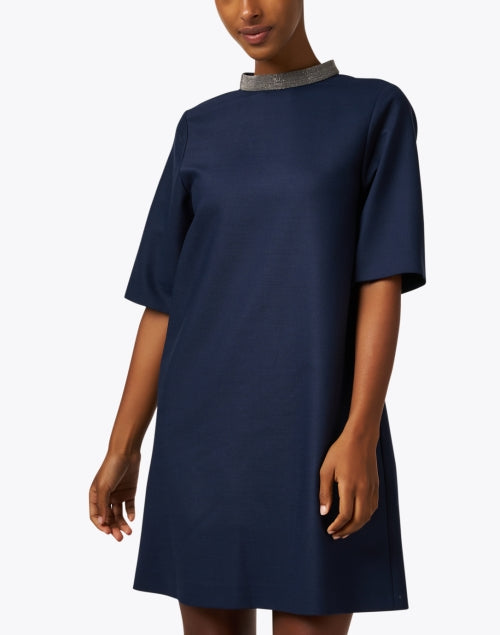 Fabiana Filippi Notte Navy Women's Evening Dress