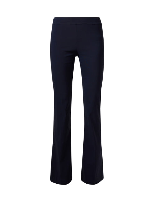 Navy Bellini Signature Stretch Pull - On Slim - Fit Flared Pant
