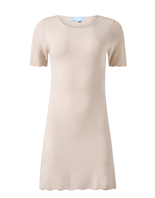 Burgess Audrey Knit Sand Dress for Week - to - Weekend Styling