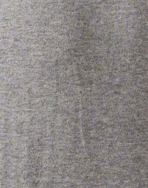 Stylish Heather Grey Women's Wrap Dress