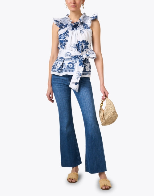 Frame's Le Easy Style Flare Leg Denim Jeans