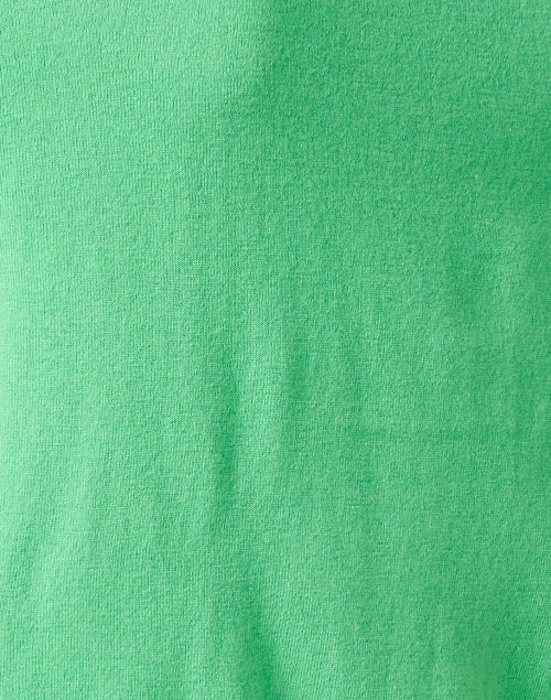Marc Cain Sports Stylish Green Quarter-Zip Knit Top
