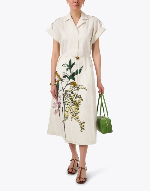 Stine Goya's Mimosa Women's Multi - Print Shirt - Style Dress for a Sophisticated Look